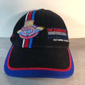 Vintage NHRA Top Eliminator Racing 50th 2001 Black Cap Hat
